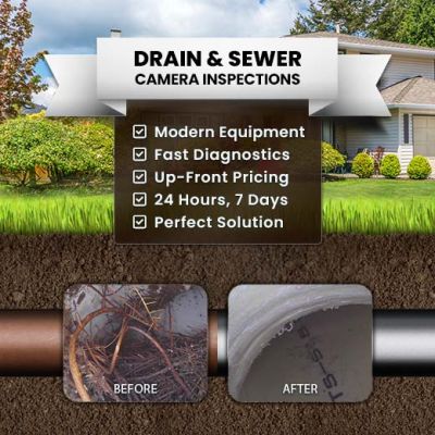 Sewer Camera Inspections in Hillcrest